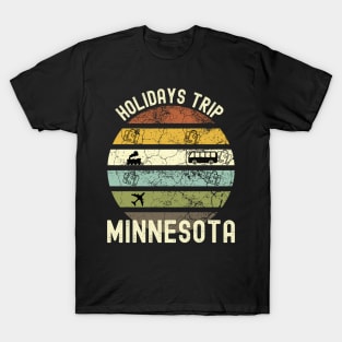 Holidays Trip To Minnesota, Family Trip To Minnesota, Road Trip to Minnesota, Family Reunion in Minnesota, Holidays in Minnesota, Vacation T-Shirt